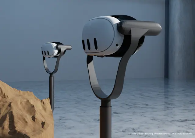 Headset stand — 3D render