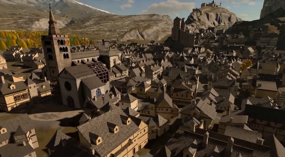 Historical reconstruction in virtual reality