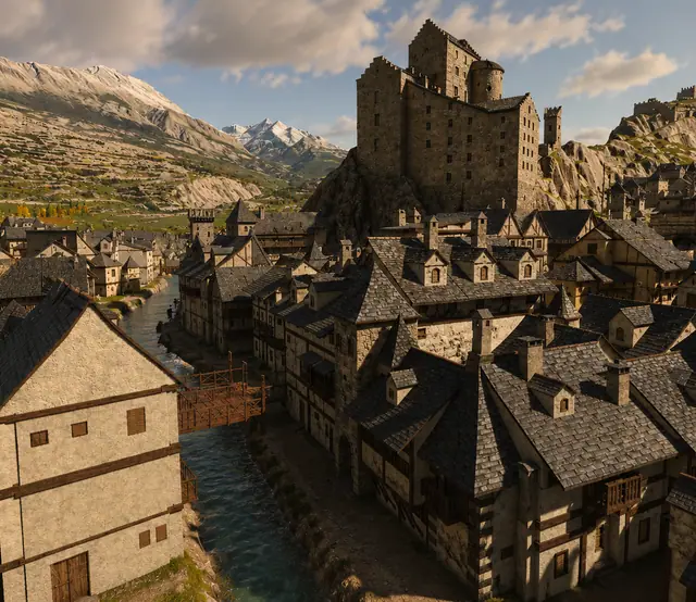 Immersion in Sion (3D render)