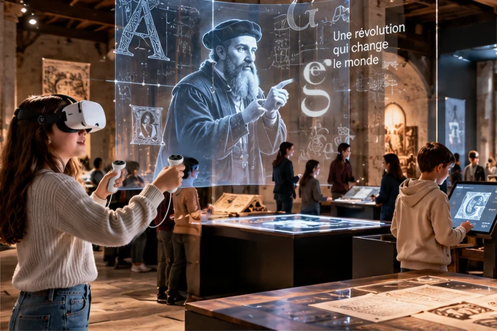 Printing heritage reinvented as immersive experiences