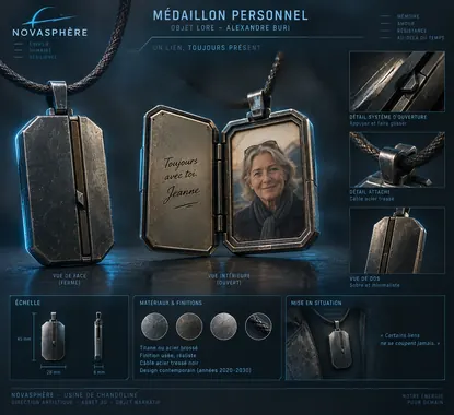 Locket · in-game object, design visual