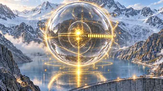 The Novasphere powered up · AI-generated visual