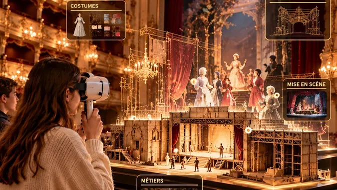 The stage comes to life