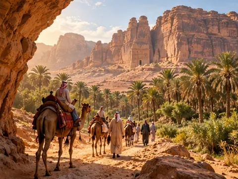 AlUla, caravan trail